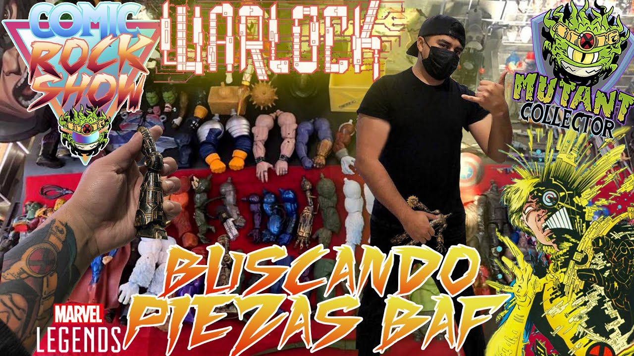 Comic Rock Show Buscando Piezas BAF de Warlock Tianguis de Juguetes CDMX Video 2021 | Metro Hidalgo!