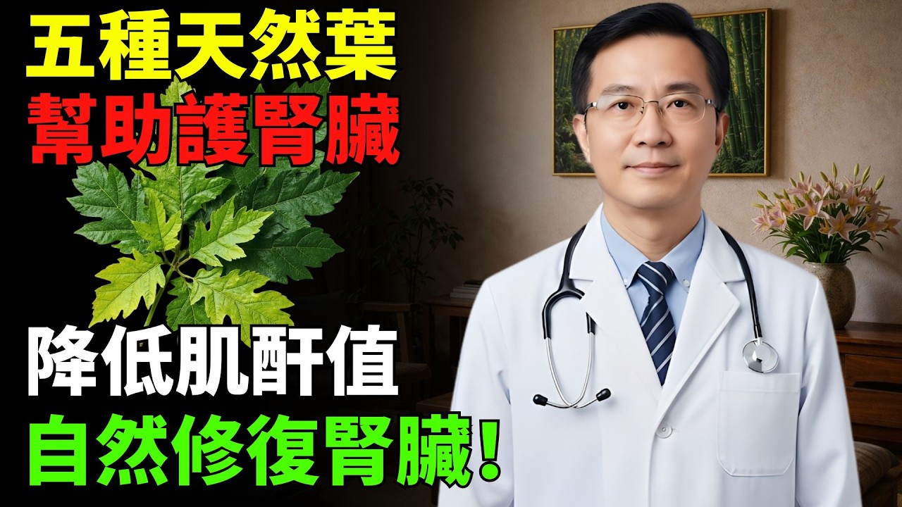 很多人忽略的護腎葉片：這5種草本葉子有助減少腎臟負擔