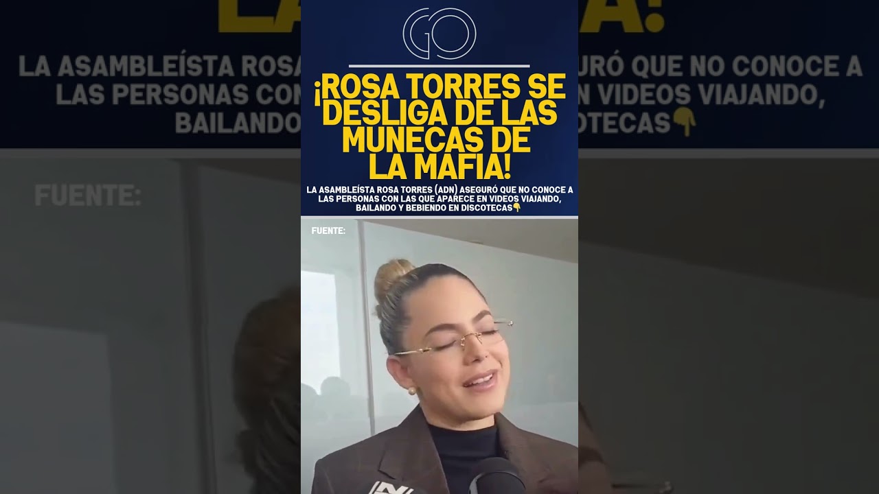 ROSA TORRES SE DESLIGA DE LAS 