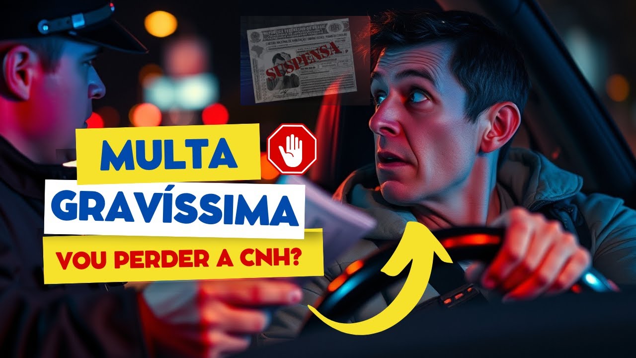 Cometeu uma MULTA GRAVÍSSIMA? VEJA SE A SUA CNH ESTÁ EM RISCO!