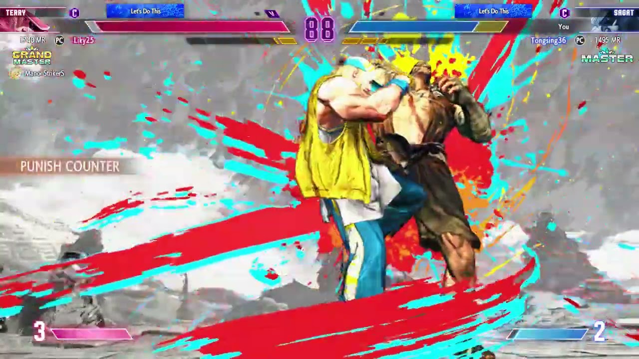 Street Fighter 6 2025 - SAGAT T VS TERRY BOGARD THAT UNREAL COMBEBACKLADO COMBOLADO 