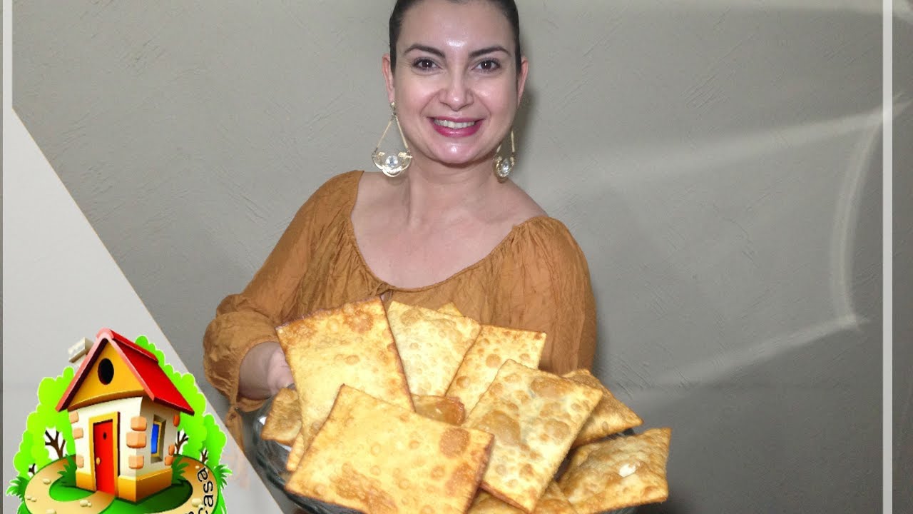 COMO FAZER PASTEL DE FEIRA Feito com Massa de Lasanha    Culinária em Casa