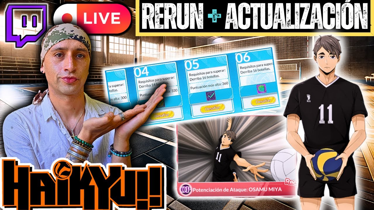 ☑️ Jueves de Nuevo Contenido + Osamu UR  + Actualización en Haikyuu Fly High 🏐