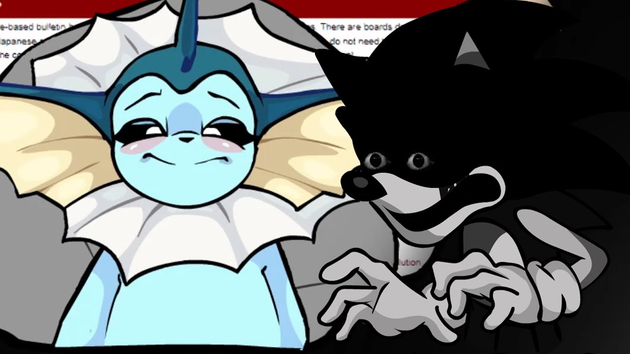 FNF Vaporeon vs Sonic.exe - Disturbance (The Disk Origins)
