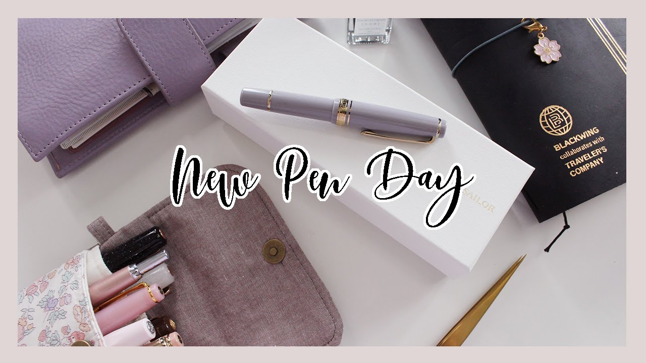 NEW PEN DAY | Sailor Pro Gear Slim Mini Ayur Gray | Ana Jolene