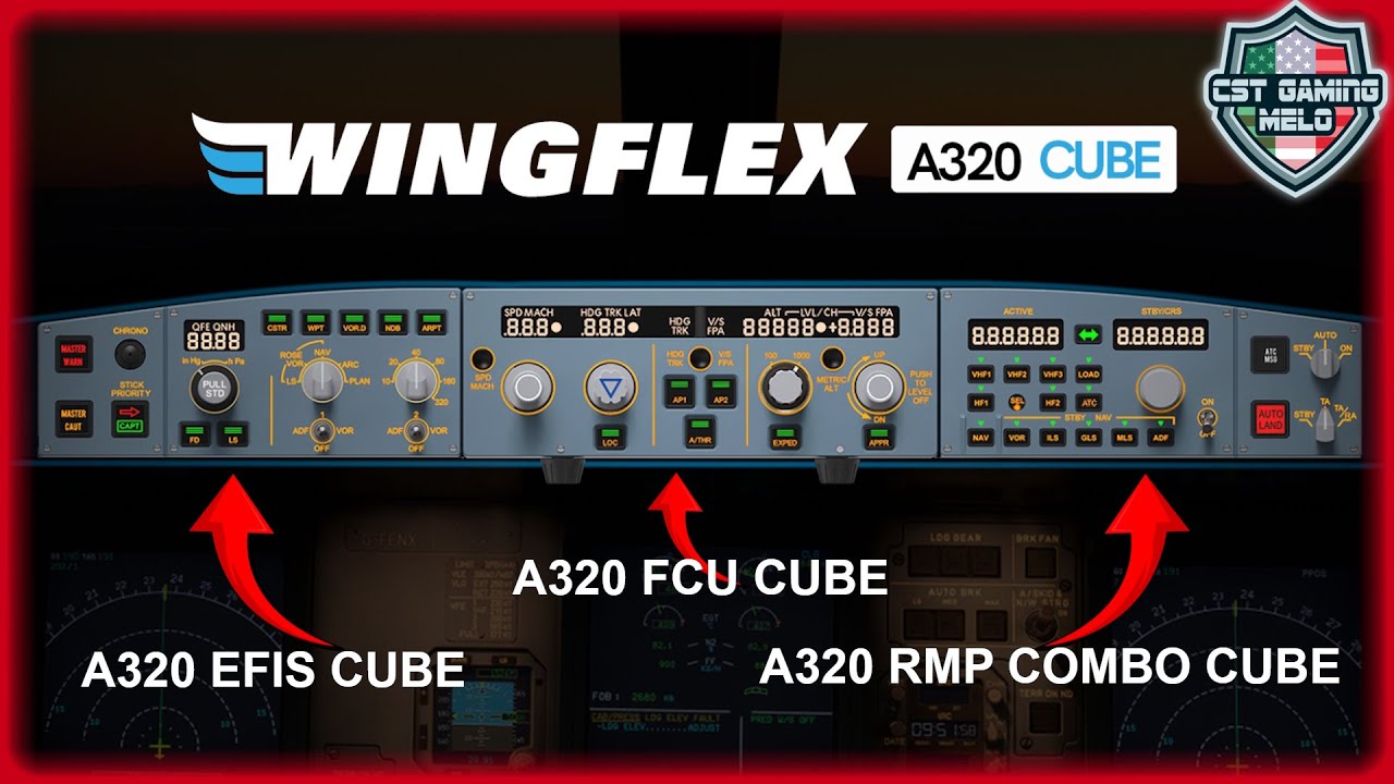 Wingflex Airbus A320 Combo CUBE – It Even Has a RADIO PANEL?! Full Review! #msfs2024