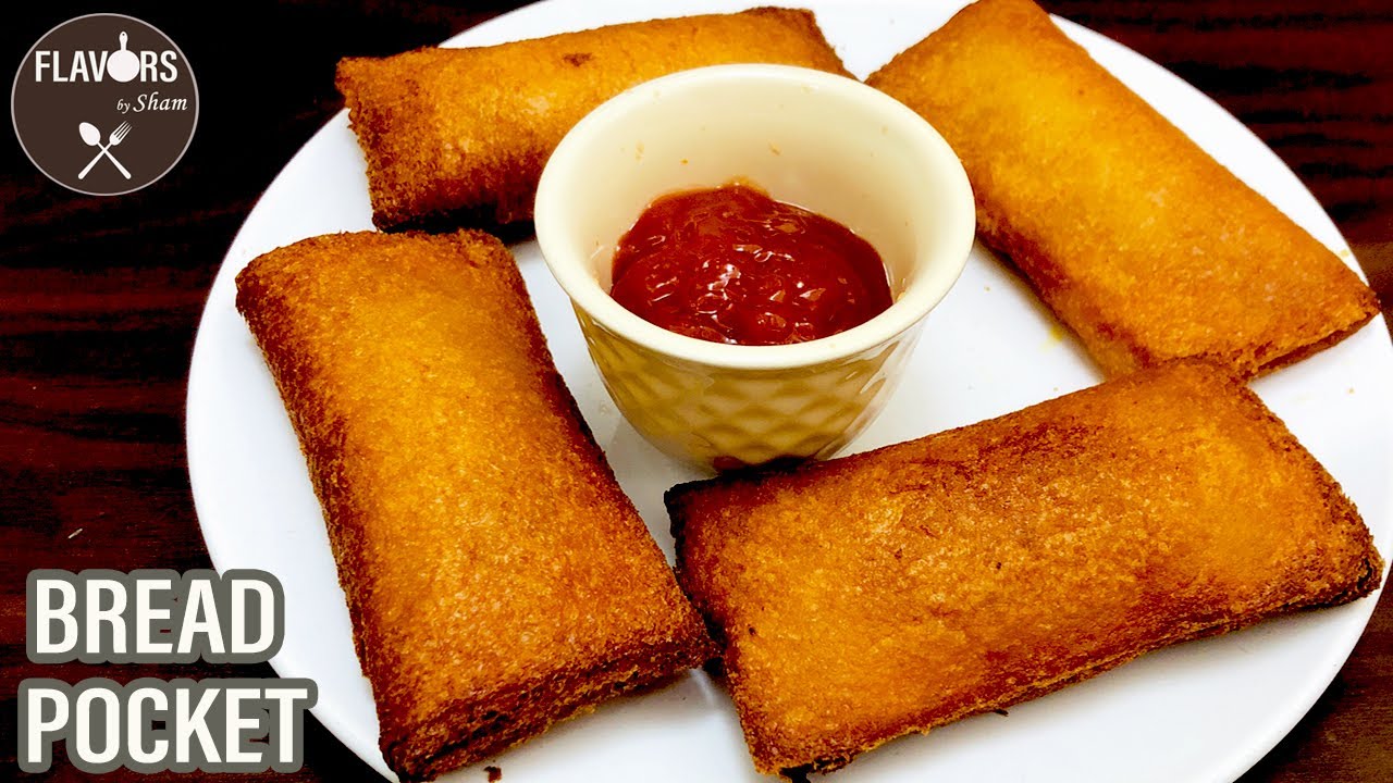 Bread pocket recipe in tamil | Bread pizza pockets | Pocket shawarma | Evening snacks tamil