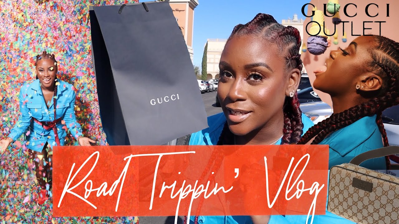 Road Trippin', GUCCI Outlet, Art of Ice Cream Experience Vlog