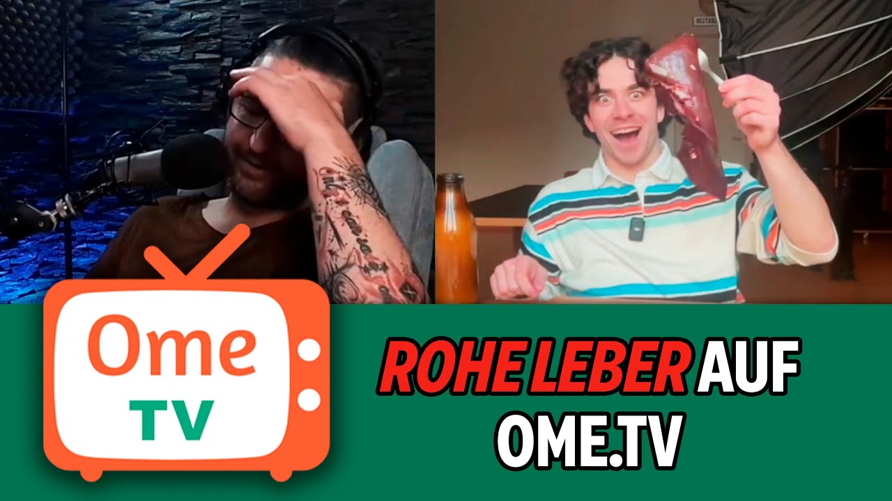 Ich esse rohe Leber auf OmeTV | Unfassbare Reaktionen