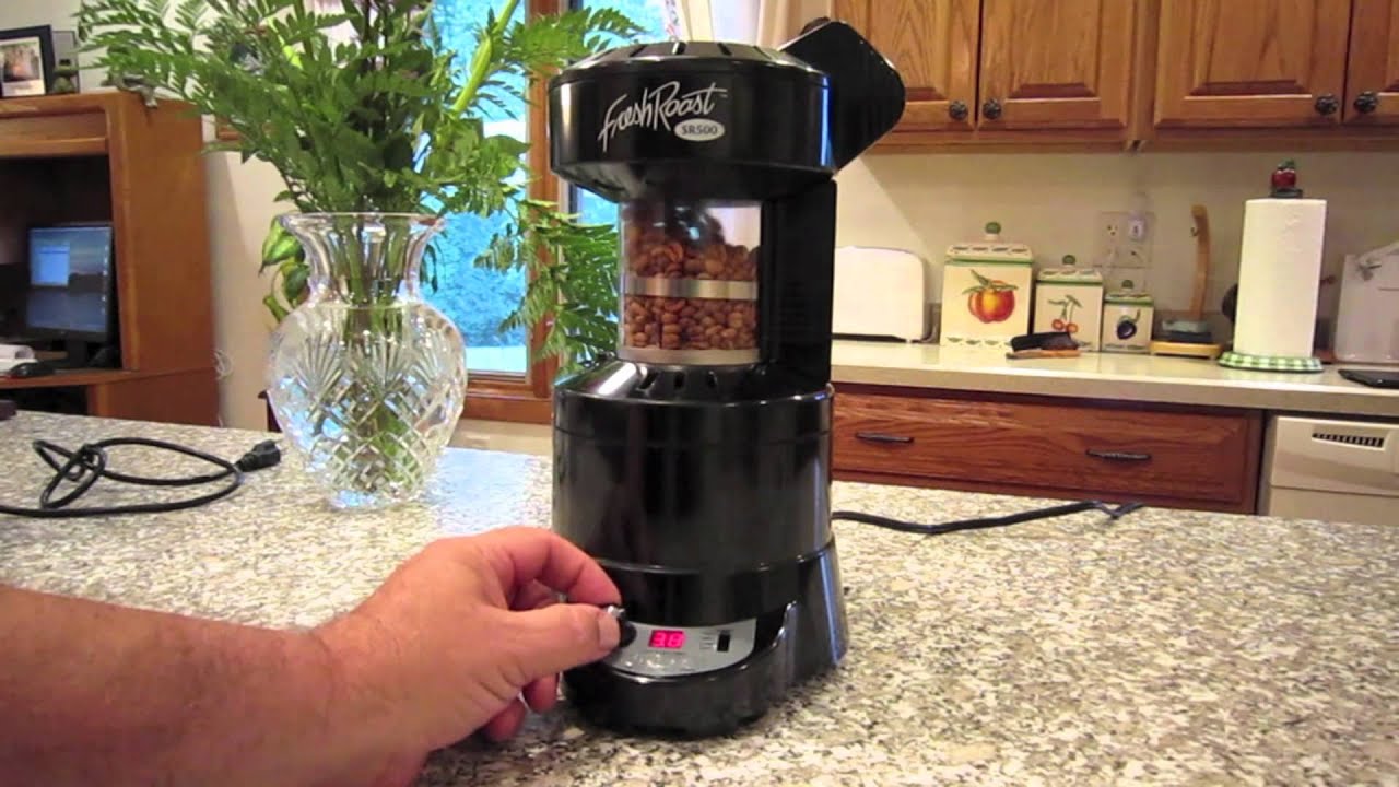 Roasting Coffee Beans with the Fresh Roast SR500