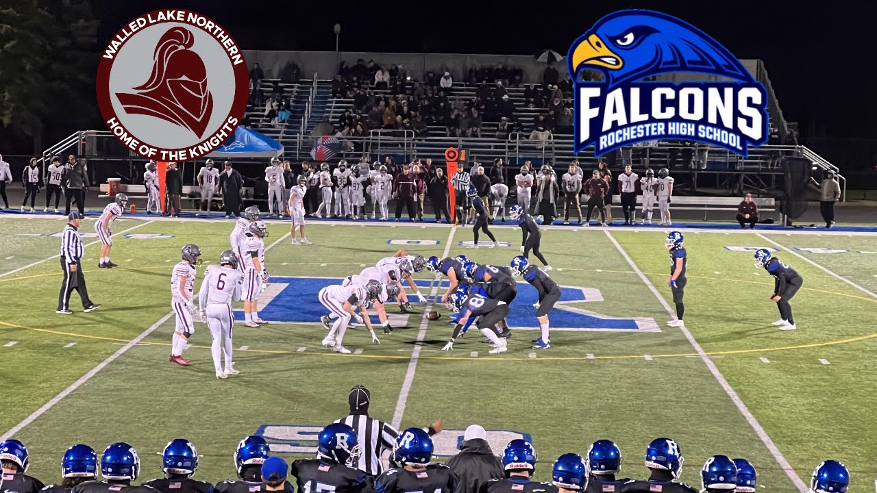 Rochester Vs. Walled Lake Northern Football Game 10/20/2023