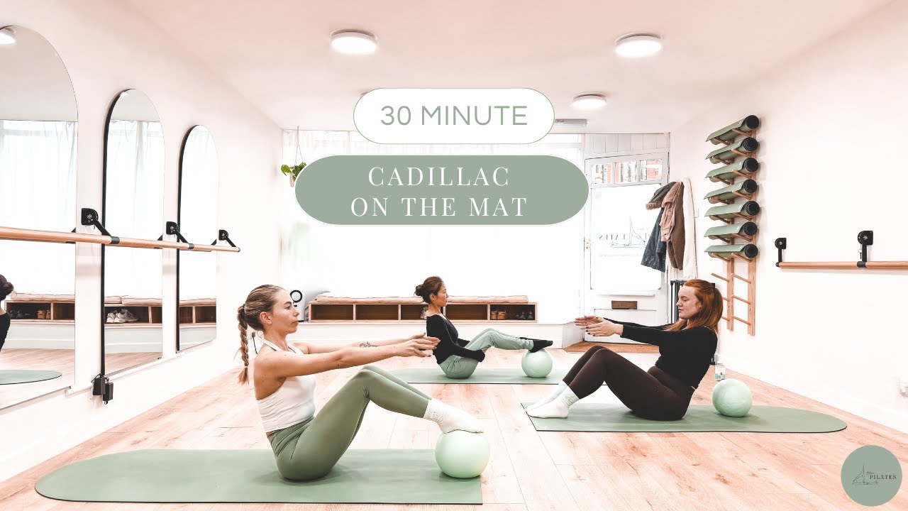 Кадиллак на коврике || Маленький мяч || BLOOM Pilates