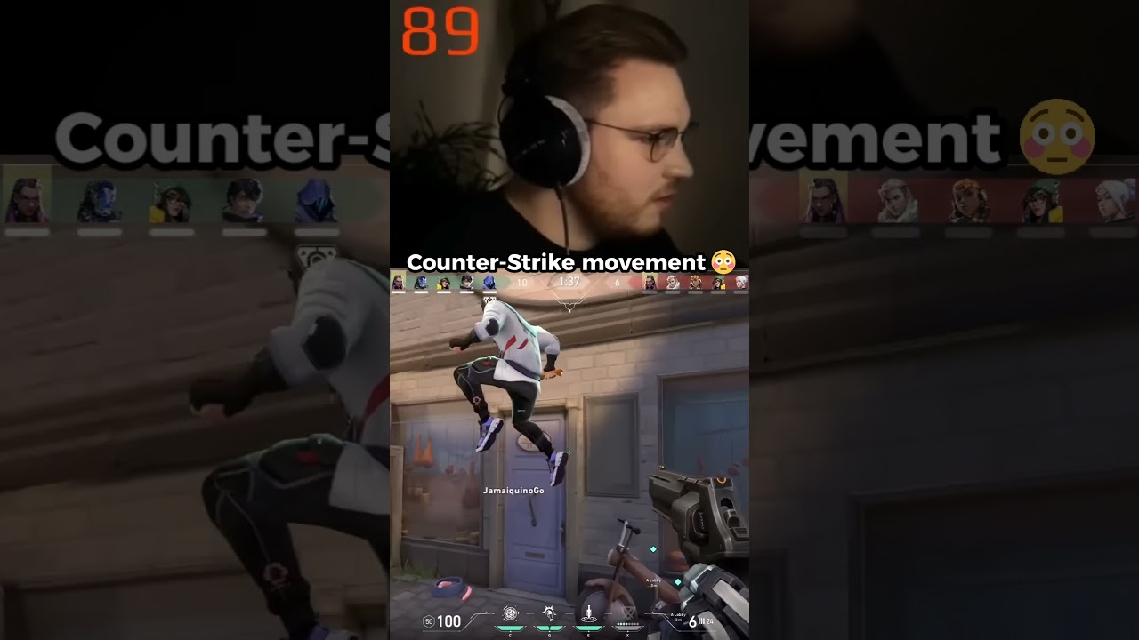 Valorant player vs CS player