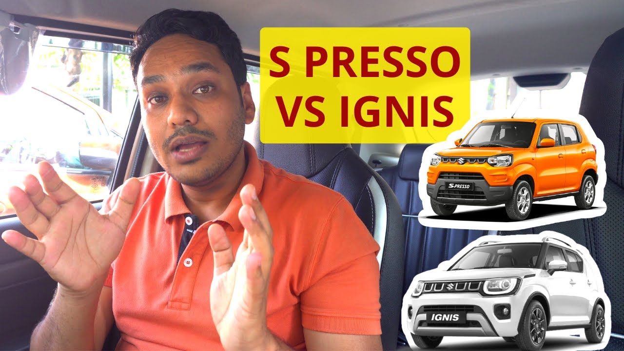 Maruti Suzuki S Presso and Ignis Comparison in 2022 | Mileage, Dimensions, Top Speed, Safety