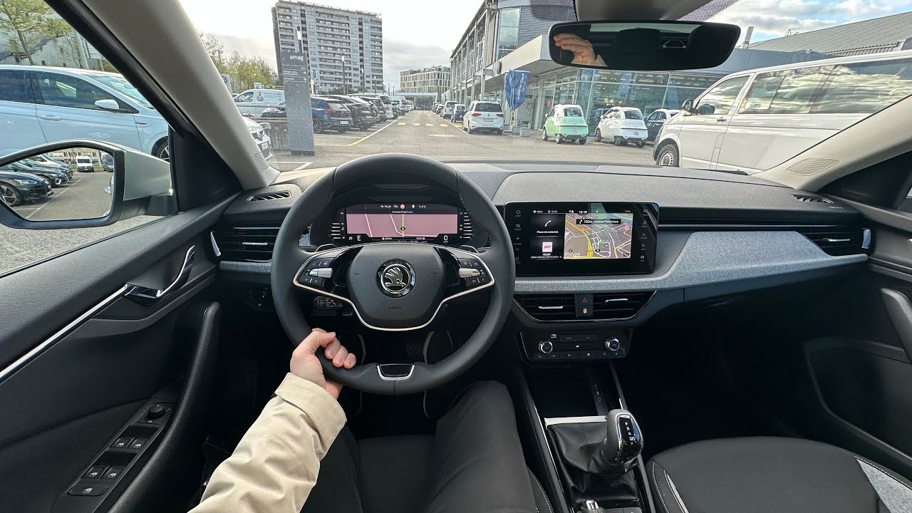 New Skoda Scala Facelift 2024 Test Drive POV