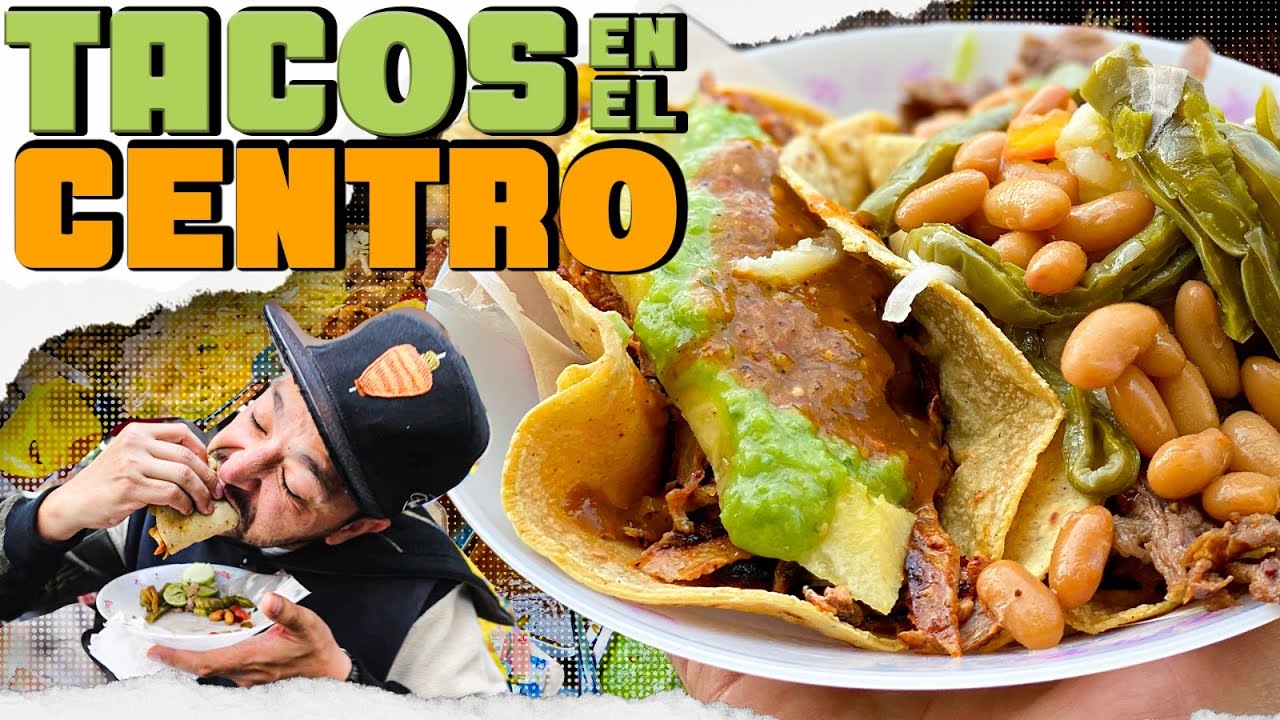 LARGAS FILAS por estos INCRE&Iacute;BLES TACAZOS en el Centro Hist&oacute;rico