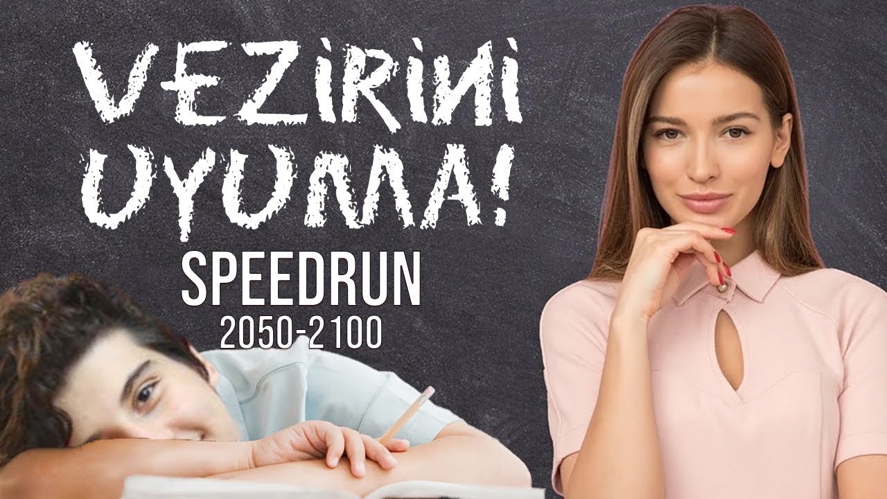 KADIN ÖĞRETMEN BENİ YENDİ!! Speed Run 2050-2100 #14