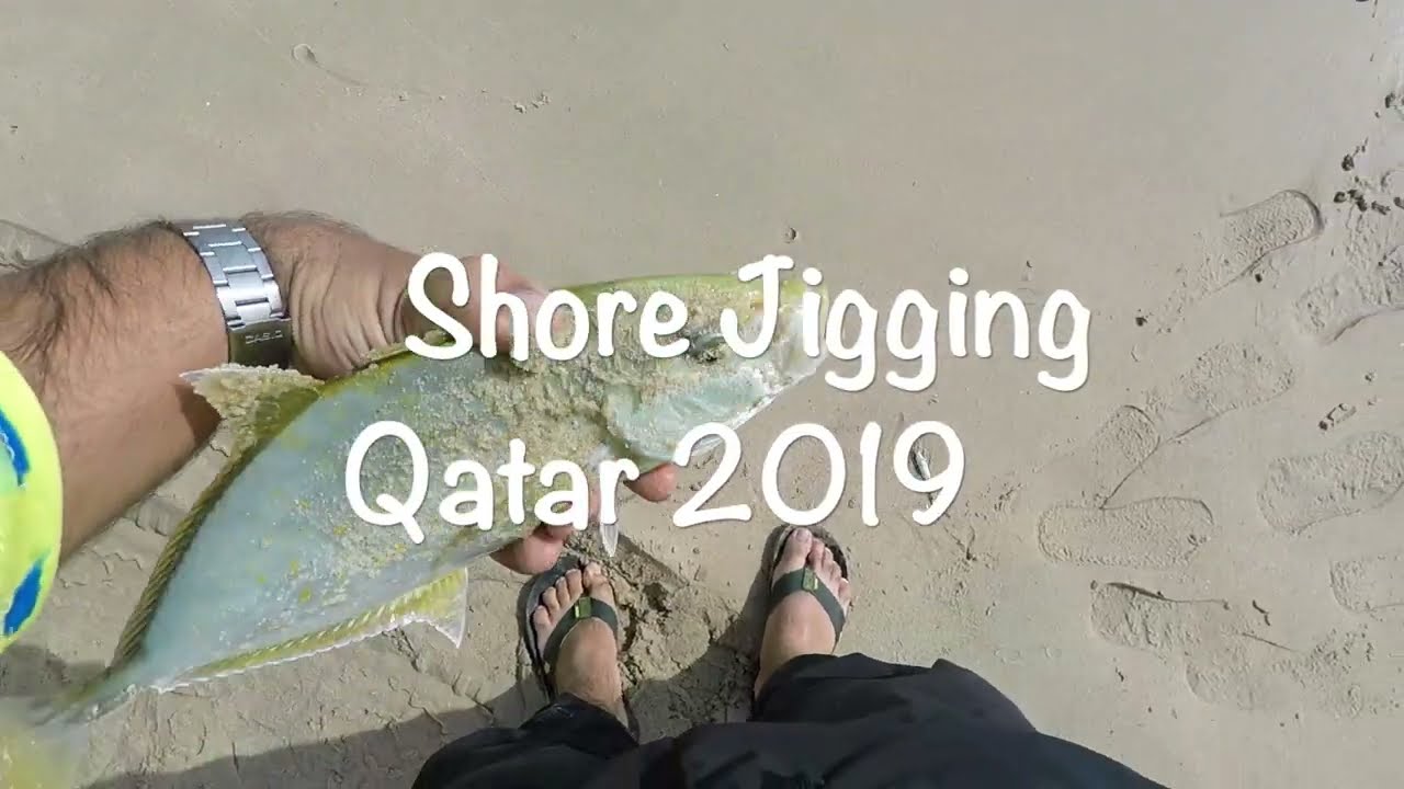Shore Jigging inland Qatar 2019 صيد العديد