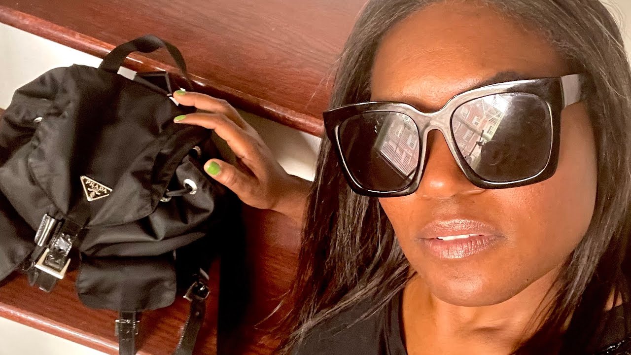 What's In My  Bag  2022   |  The Vintage Prada Backpack....Some Thoughts..