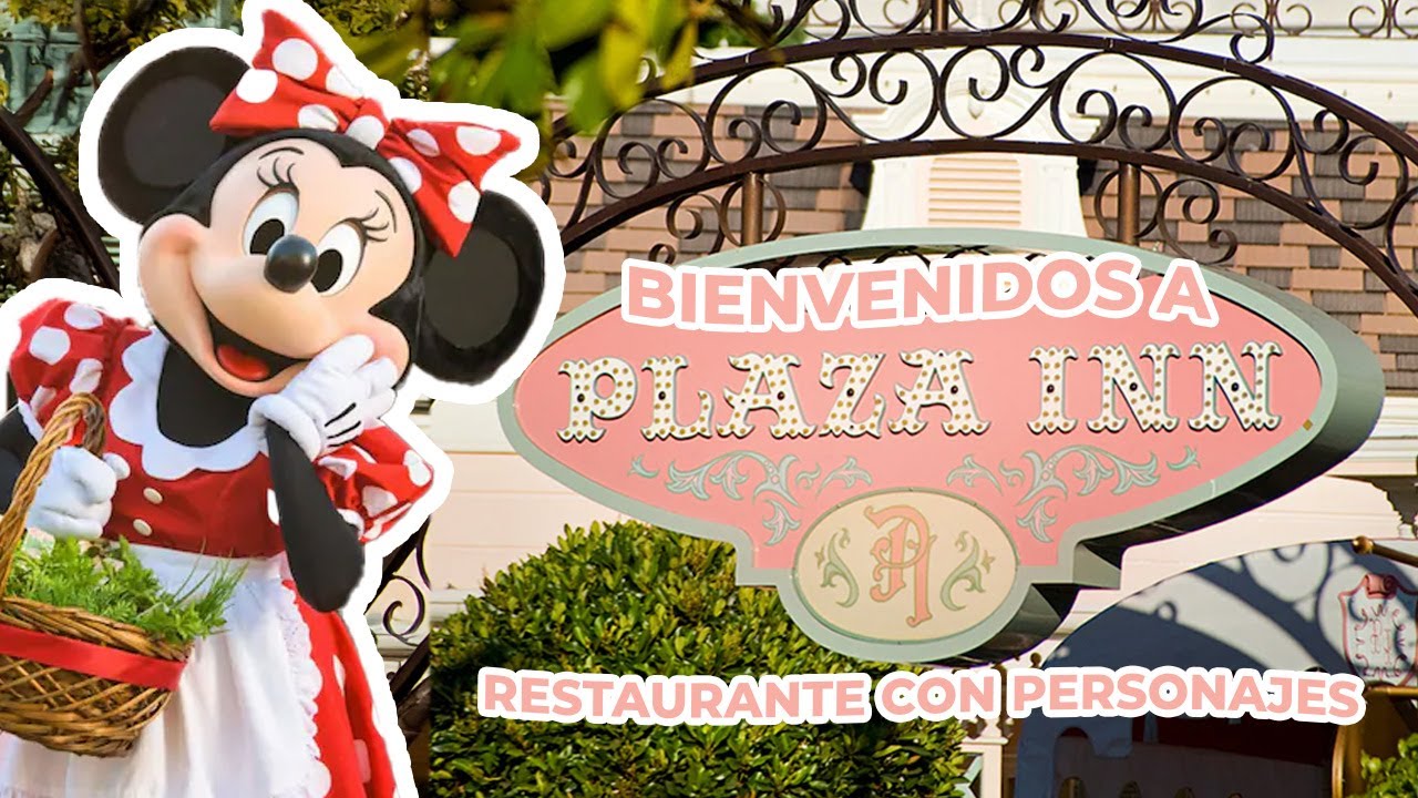 PLAZA INN, Conociendo el ÚNICO RESTAURANTE con PERSONAJES en Disneyland.
