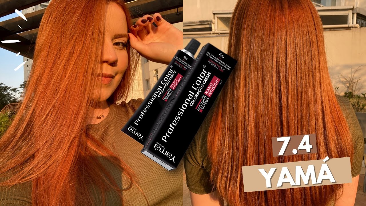 7.4 YAMÁ NANO INFUSION | Ruivo acobreado ✨