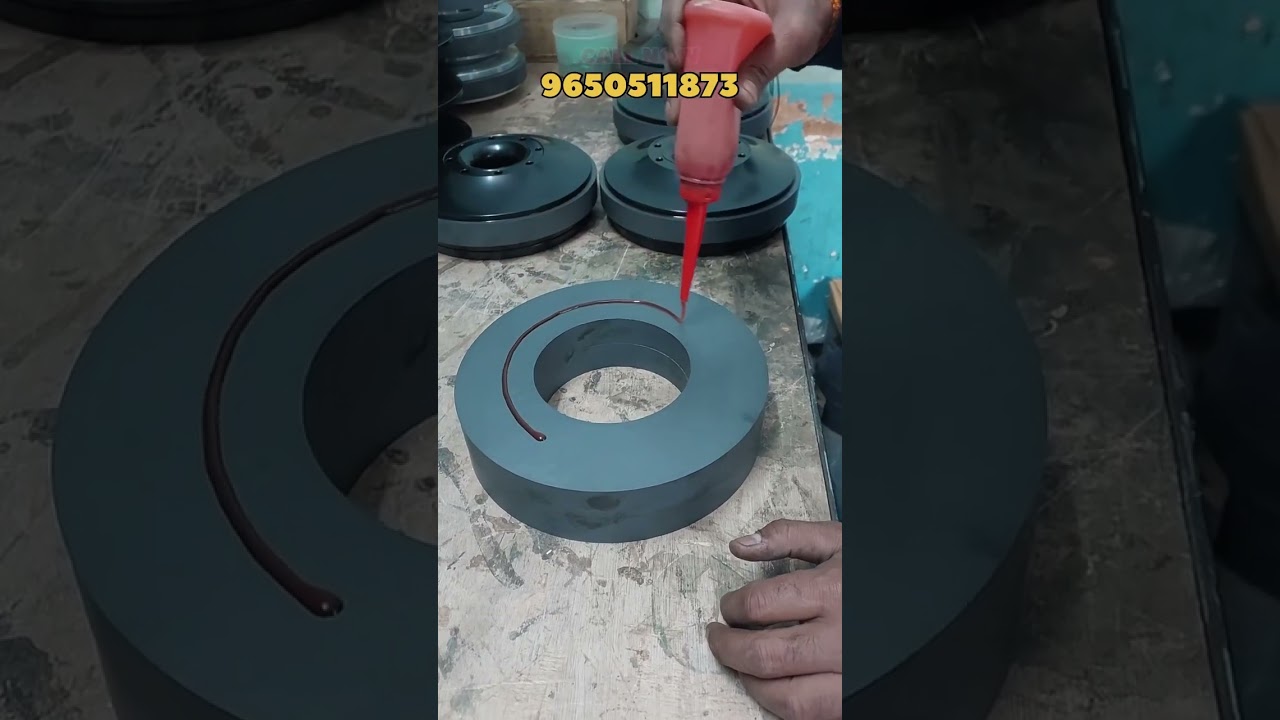 speaker magnet making #speaker magnet#magnet #speakerspareparts #shortsfeed #feed