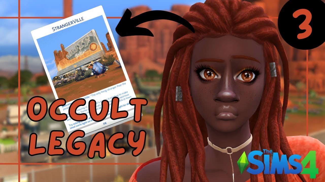 ☢️ Entering the [Redacted] Lab! // Strangerville #3 - Occult Legacy  // Sims 4 Lets Play ☢️