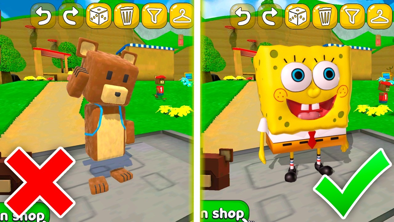 🌝🔃Kulit Rahasia Baru Spongebob NEW UPDATE! - Super Bear Adventure Gameplay Walkthrough