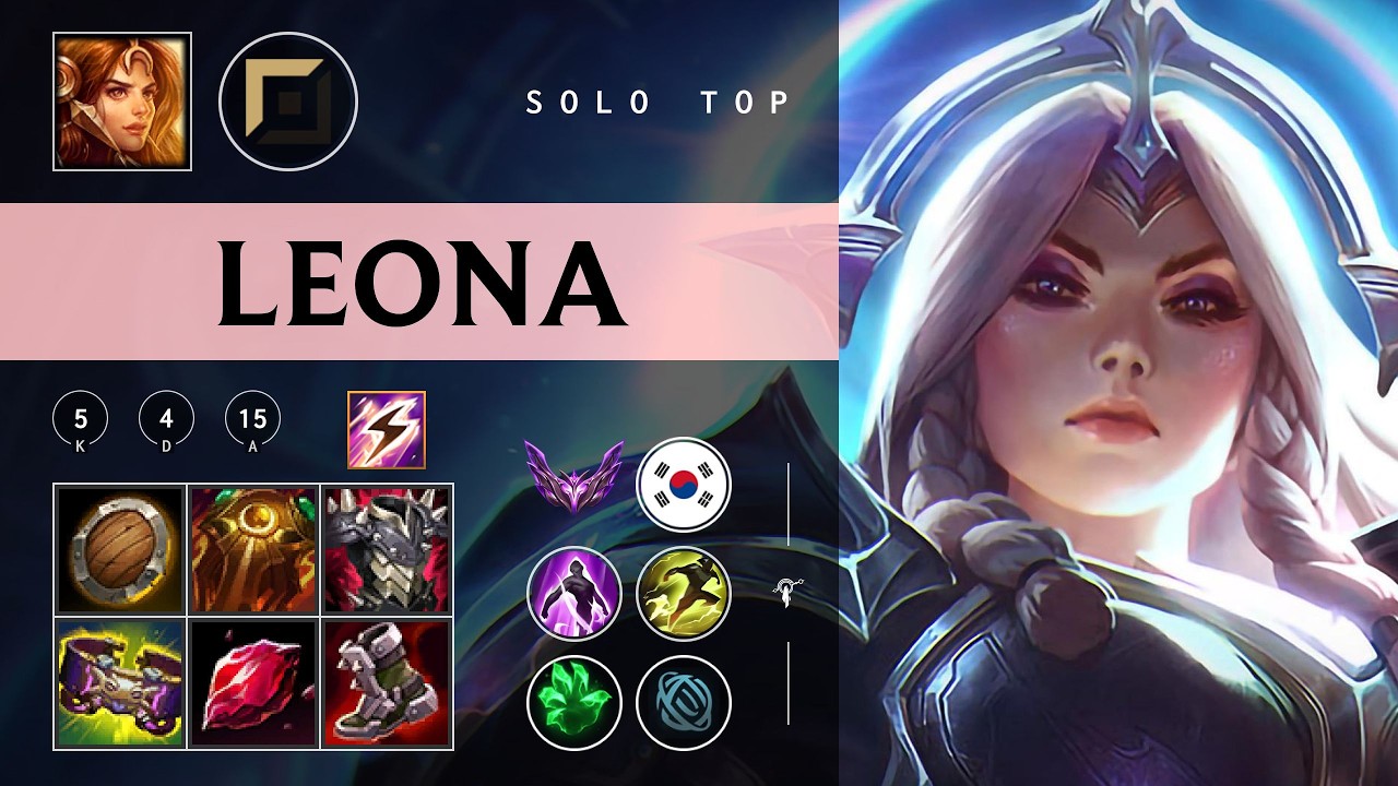 Leona Top vs Ambessa - KR Master Patch 26.05