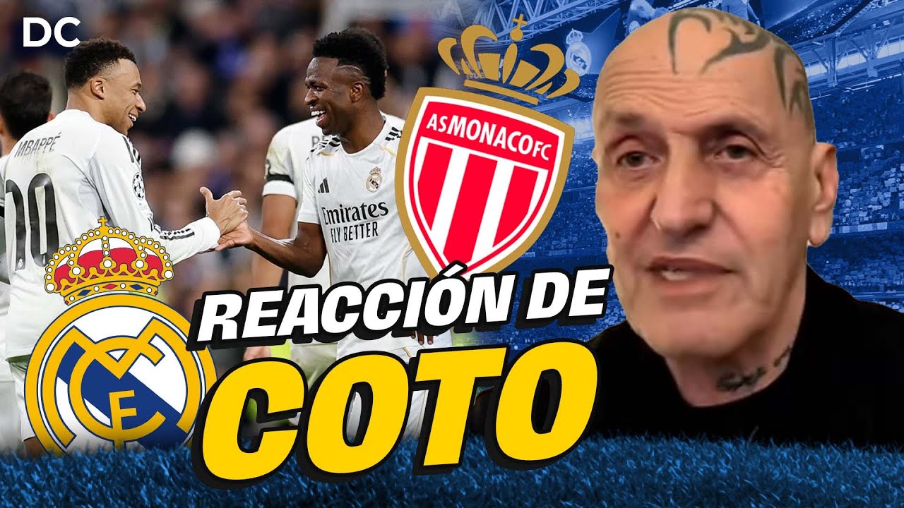 COTO MATAMOROS REACCIONA AL REAL MADRID 6-1 MÓNACO DE LA CHAMPIONS LEAGUE