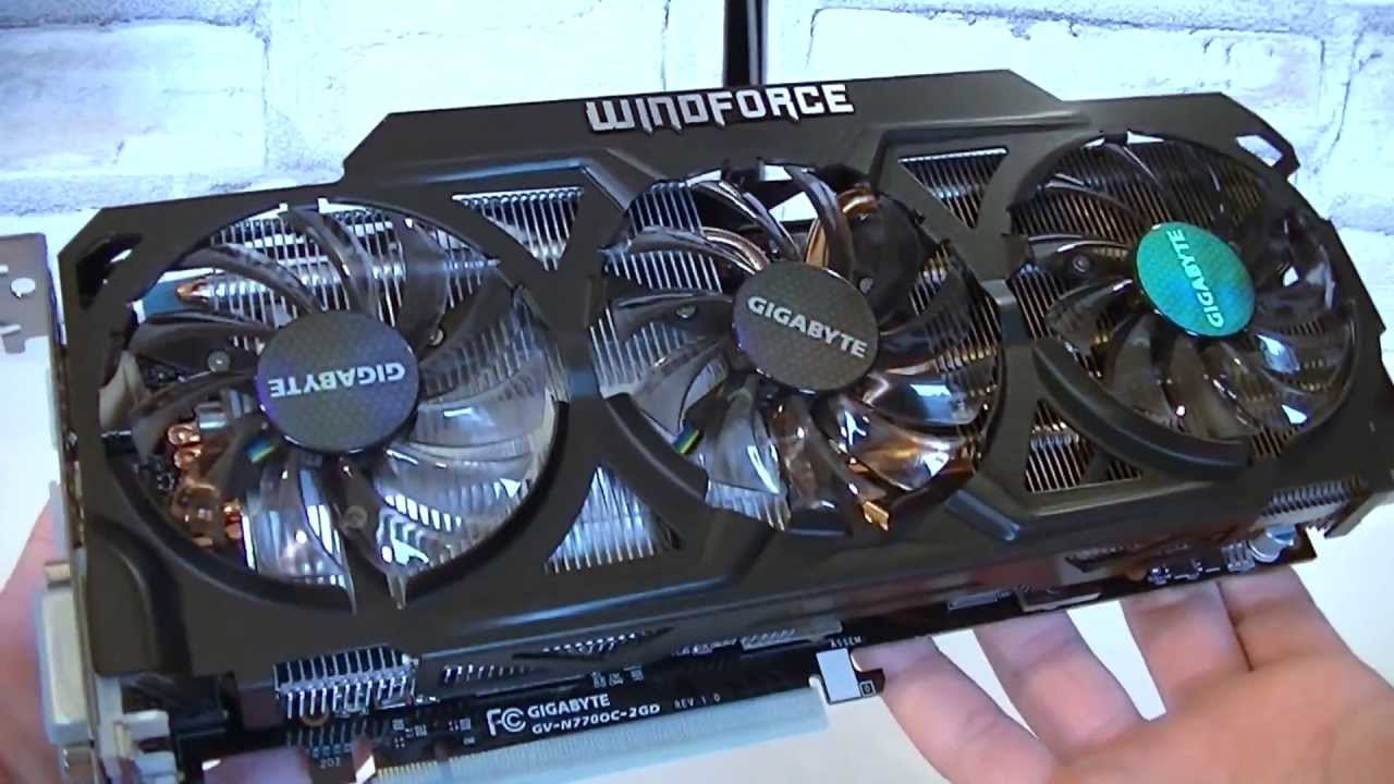 Gigabyte NVIDIA GeForce GTX 770 2GB GDDR5 Graphics Card Unboxing