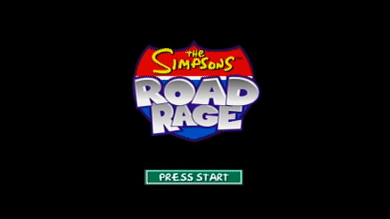 The Simpsons: Road Rage (PS2) Longplay