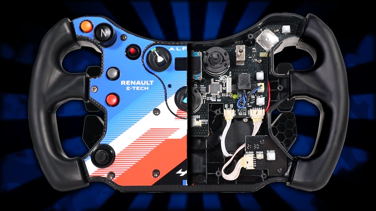 Полная модификация руля Fanatec McLaren GT3 (что-то пошло не так...)