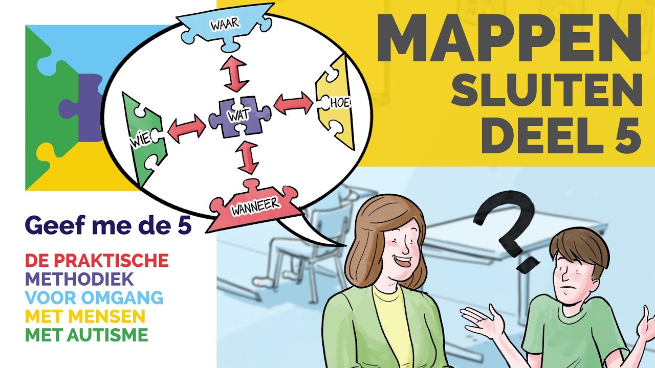 Mappen sluiten bij autisme #5 - Duidelijk op de 5 maken