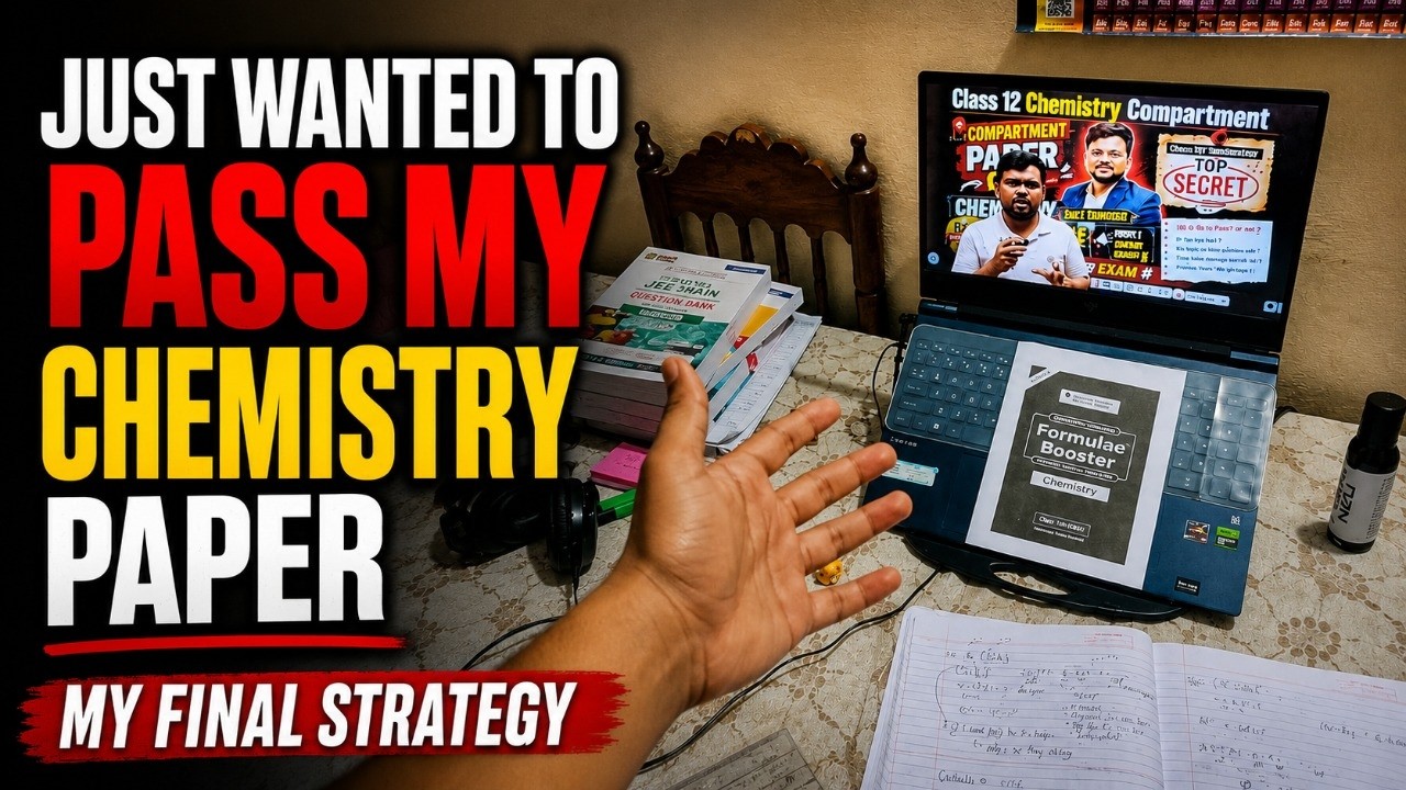 My Last-Minute Strategy to Pass Chemistry Compartment 😭 | CBSE Class 12