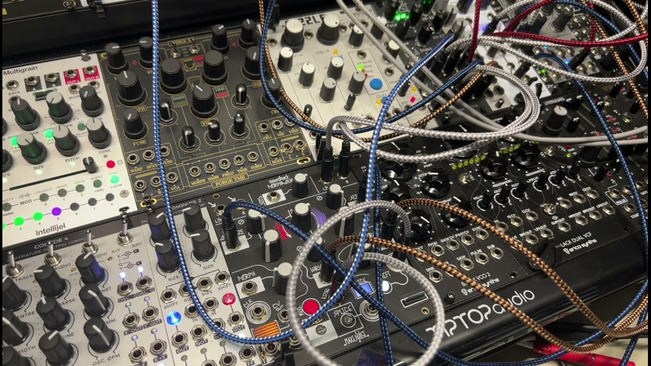 Annoying noise patch.  Morphagene | Fala Versio | Starlab | MFX