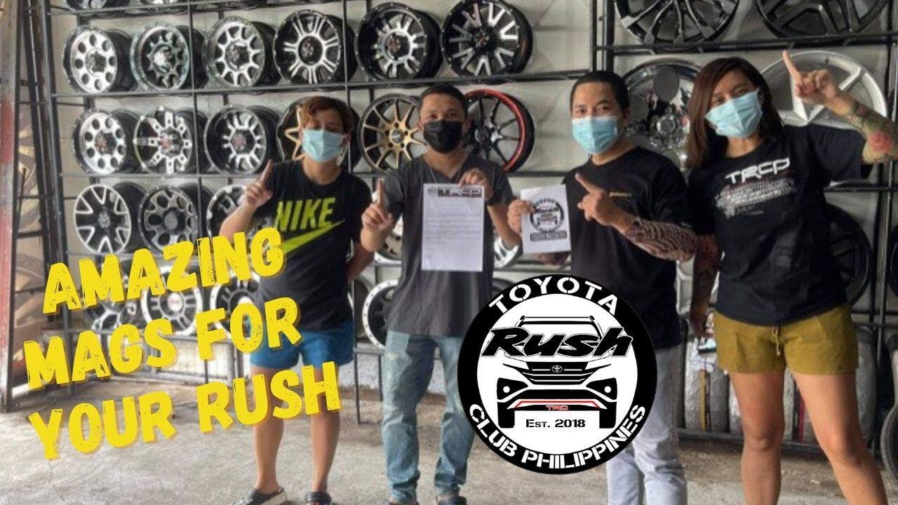 New Mags and Tires for Toyota Rush