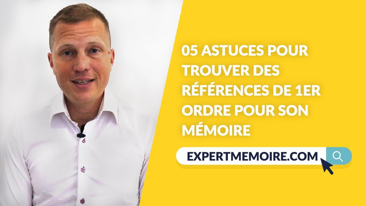 5 astuces pour trouver des références bibliographiques de premier ordre pour votre mémoire