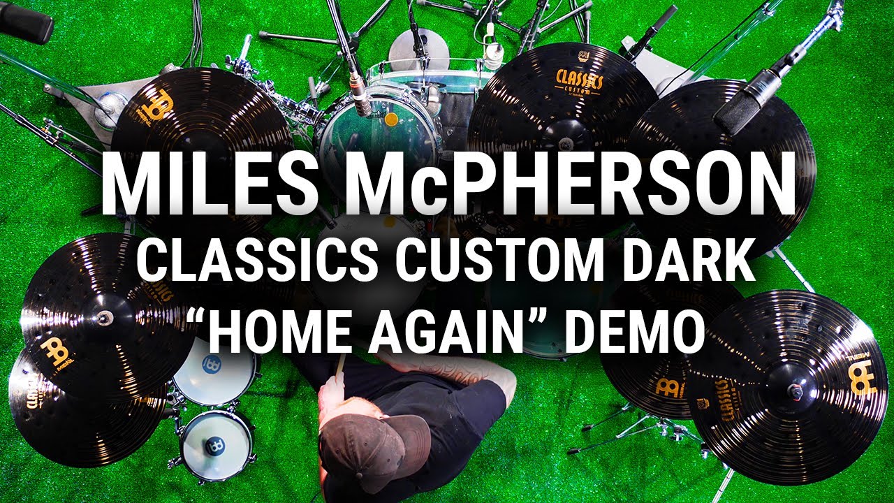 Meinl Cymbals - Miles McPherson - Classics Custom Dark 