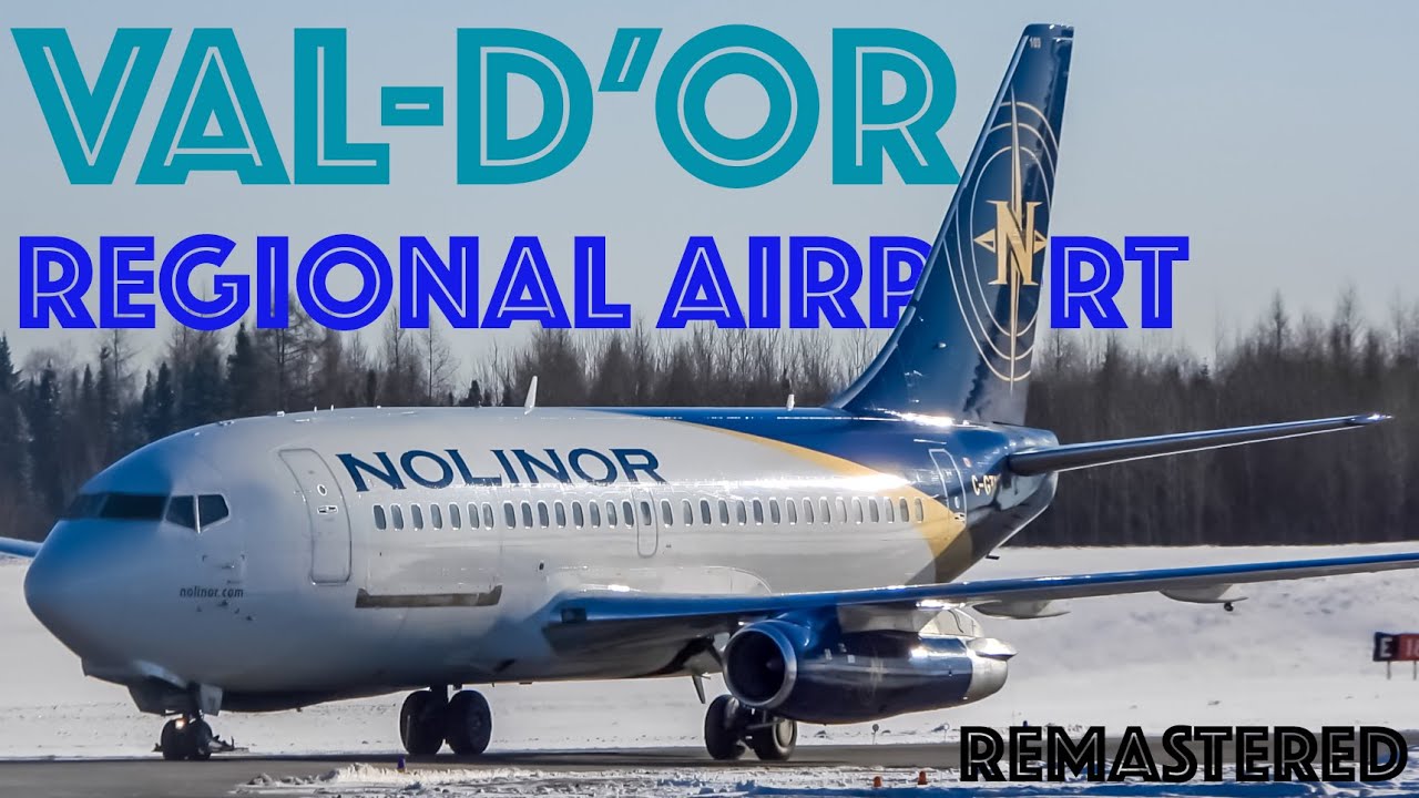 30 minutes of Plane Spotting at Val-d'Or airport (YVO / CYVO)