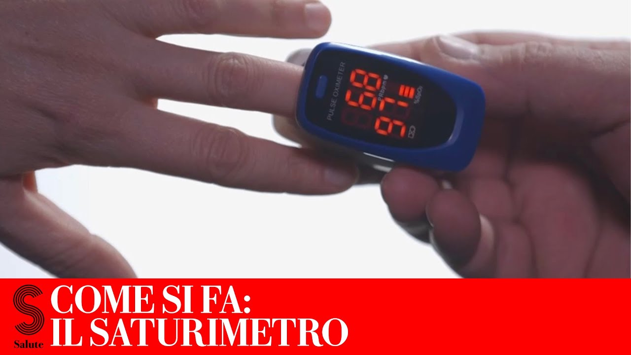 Come si fa: Misurare il livello di ossigeno nel sangue con il saturimetro