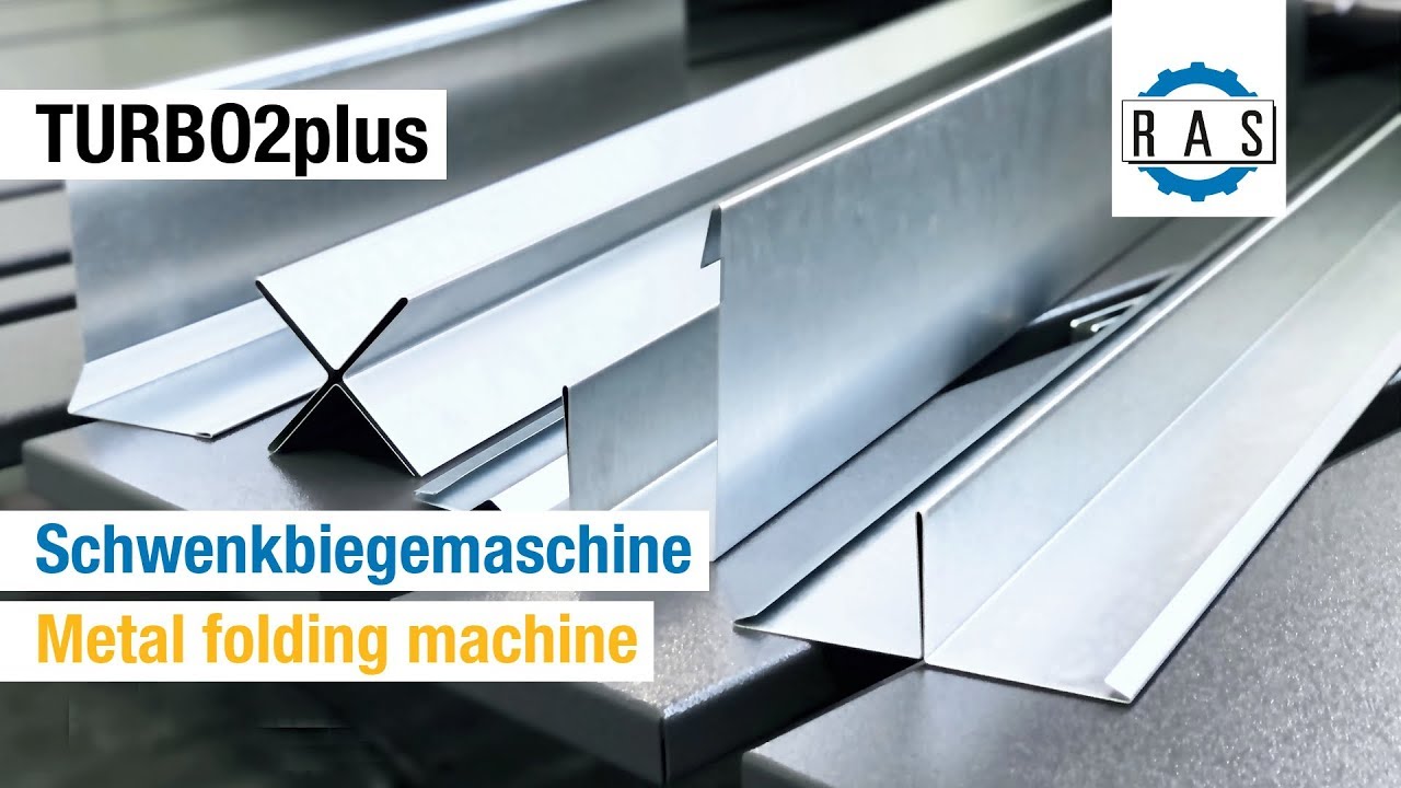 RAS TURBO2plus Schwenkbiegemaschine | RAS TURBO2plus Metal folding machine