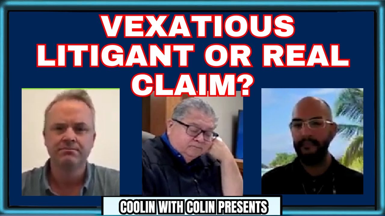 Court Declared Vexatious Litigant Is Back!