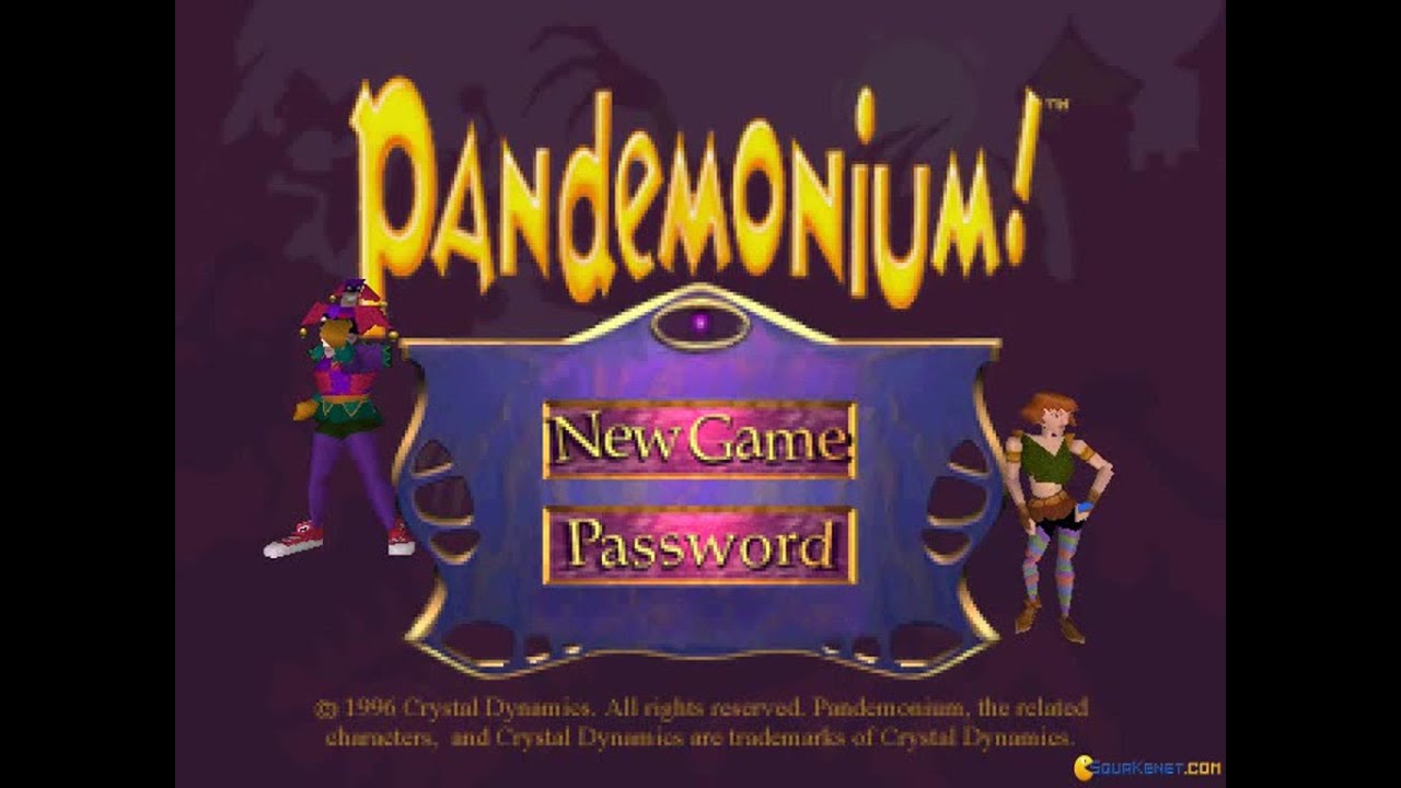 Pandemonium gameplay (PC Game, 1996)