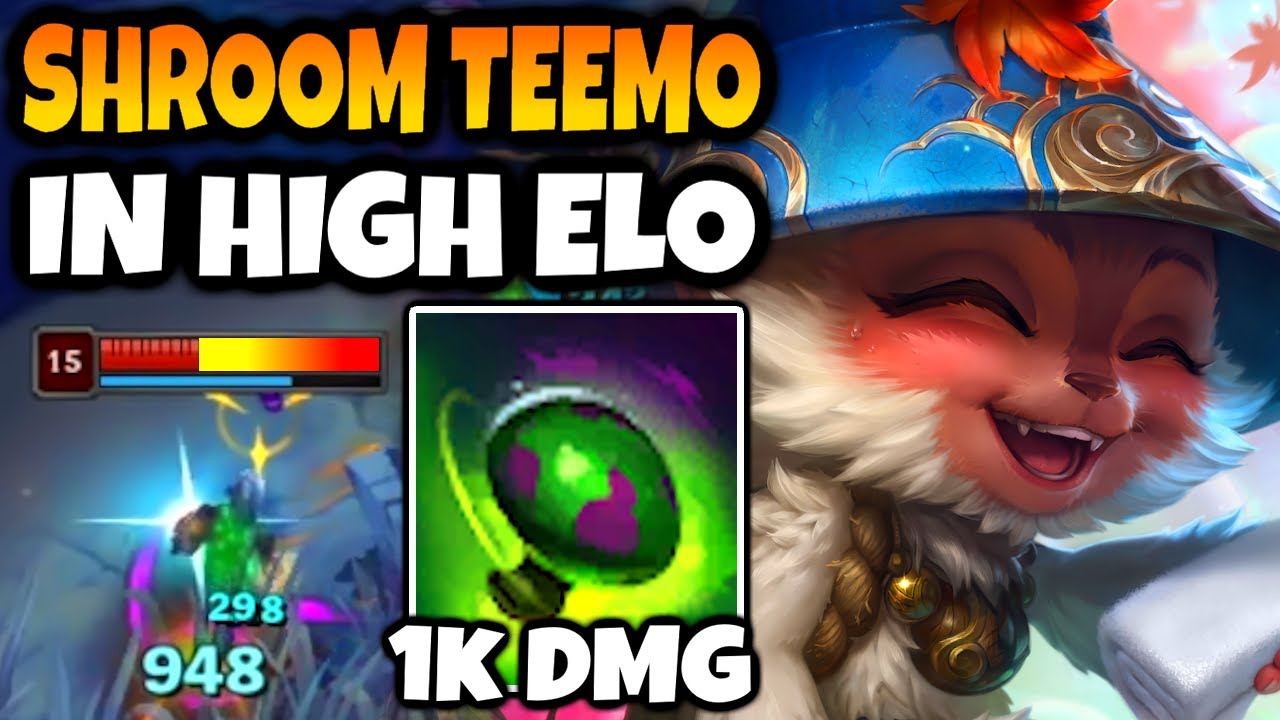 I took SHROOM TEEMO MID to HIGH ELO. And it works?!