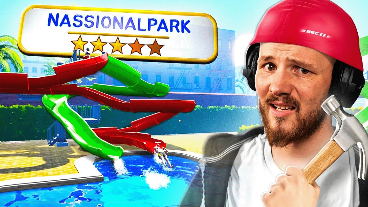 Mein Wasserpark hat NEUE (total sichere) RUTSCHEN! | Waterpark Simulator