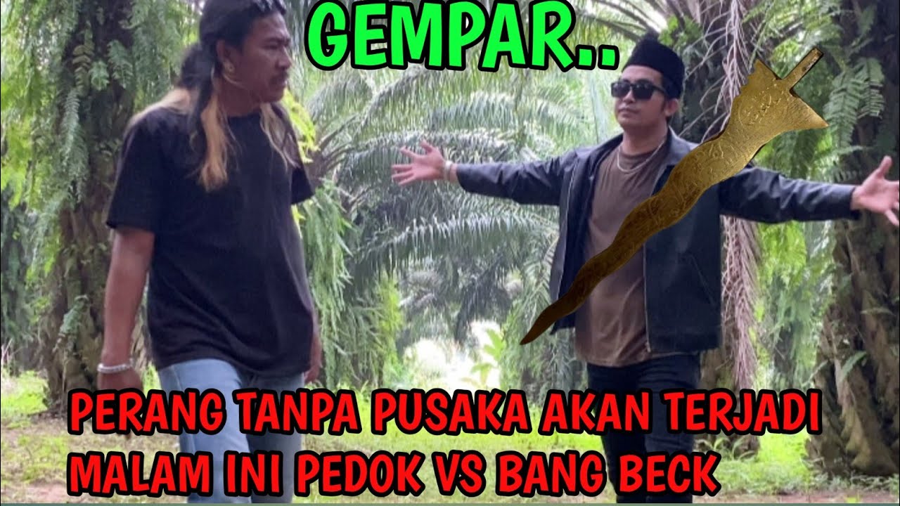 🔴BANG BECK HAMPIR MEMBUAT RAHANG PEDOK PECAH TANPA D4RAH DI LOKASI PEPERANGAN