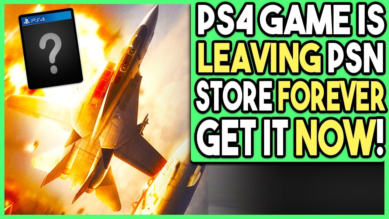 PS4 GAME IS LEAVING THE PSN STORE FOREVER - GET IT NOW!