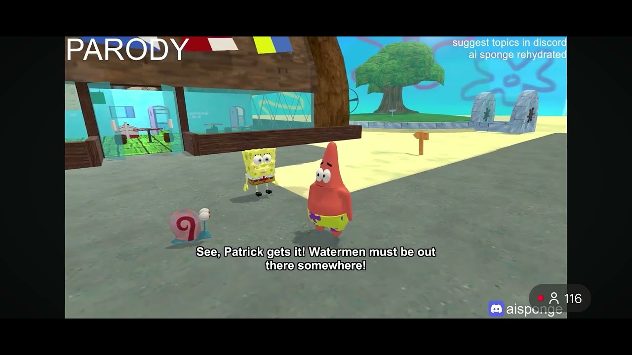 AI Sponge Squidward A B C the He's for