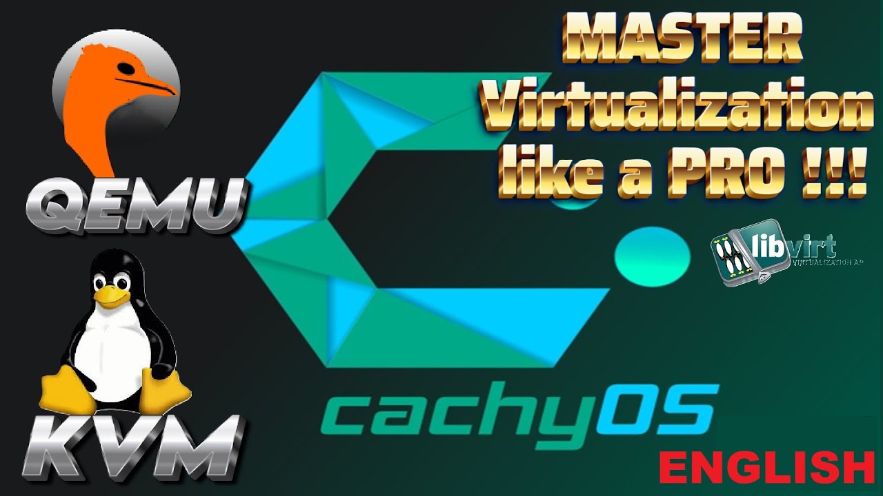 Виртуализируйте на CachyOS! ✨Как ПРОФИ 🤖: KVM 🚀 QEMU 💻 Virt-Manager 🔥!!!